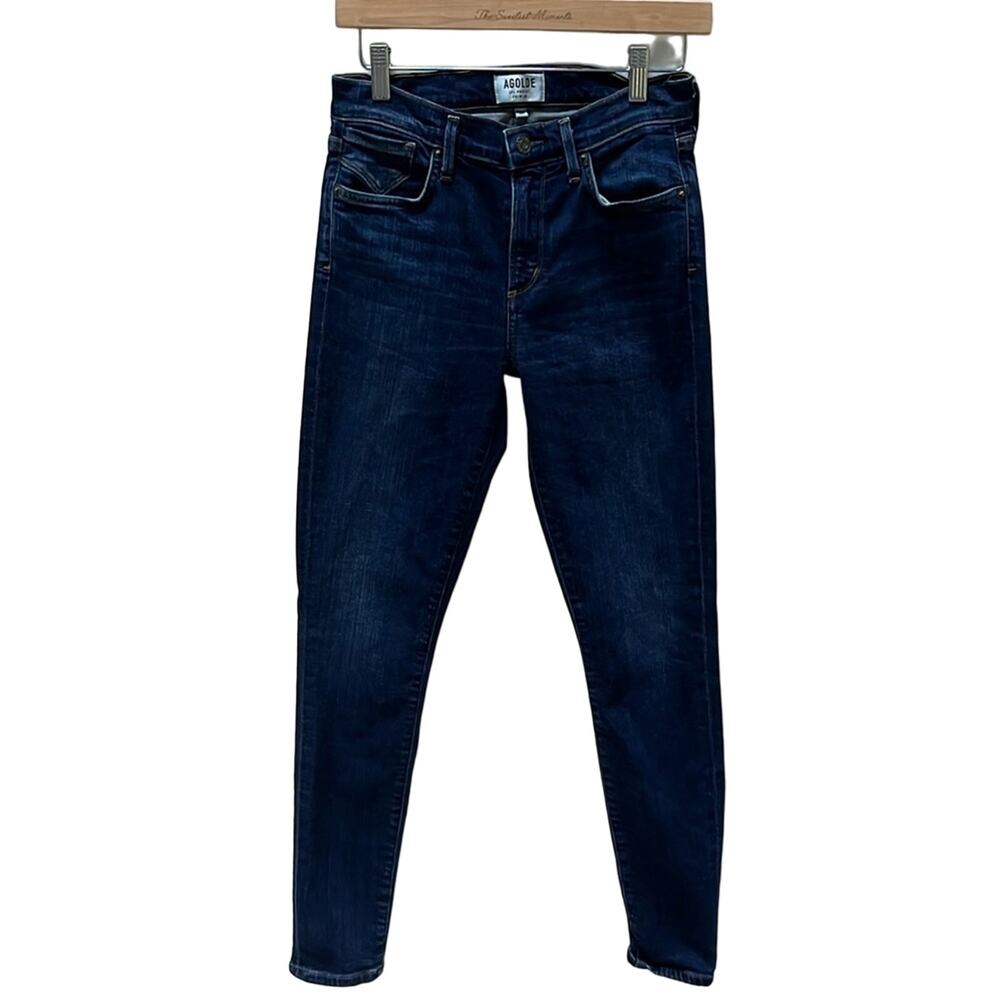 Agolde Dark Denim Skinny Jeans Size 26